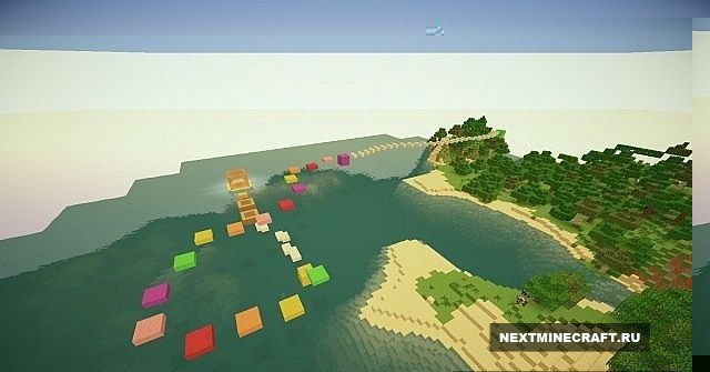 Awesome Mega Parkour для Minecraft Awesome Mega Parkour