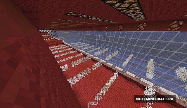 Red vs Blue Obstacle Course 3 для Minecraft Red vs Blue Obstacle Course 3