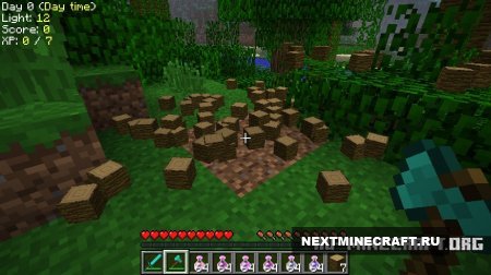 TreeCapitator (мод для ленивых) для Minecraft TreeCapitator (мод для ленивых)